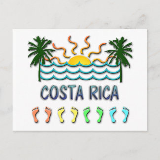 Costa Rica Postkarte
