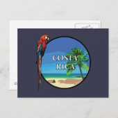 Costa Rica - Postkarte (Vorne/Hinten)