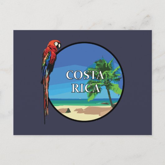 Costa Rica - Postkarte (Vorderseite)