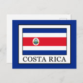 Costa Rica Postkarte (Vorne/Hinten)