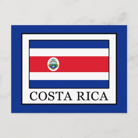 Costa Rica Postkarte (Vorderseite)