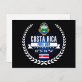 Costa Rica Postkarte (Vorne/Hinten)