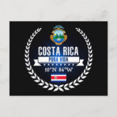 Costa Rica Postkarte (Vorderseite)