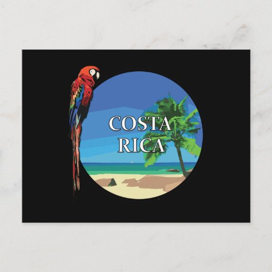 Costa Rica - Postkarte (Vorderseite)