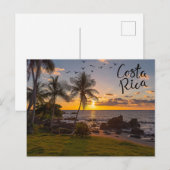 Costa Rica Postkarte (Vorne/Hinten)