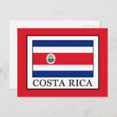 Costa Rica Postkarte (Vorne/Hinten)