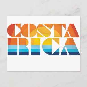 Costa Rica Postkarte