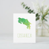 Costa Rica Postkarte (Stehend Vorderseite)