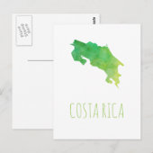 Costa Rica Postkarte (Vorne/Hinten)