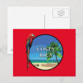 Costa Rica - Postkarte (Vorne/Hinten)
