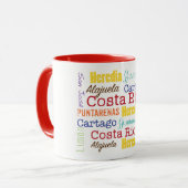 Costa Rica Provinz-Kaffee-Tasse Tasse (Vorderseite Links)