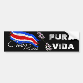 Costa Rica Pura Vida! Autoaufkleber