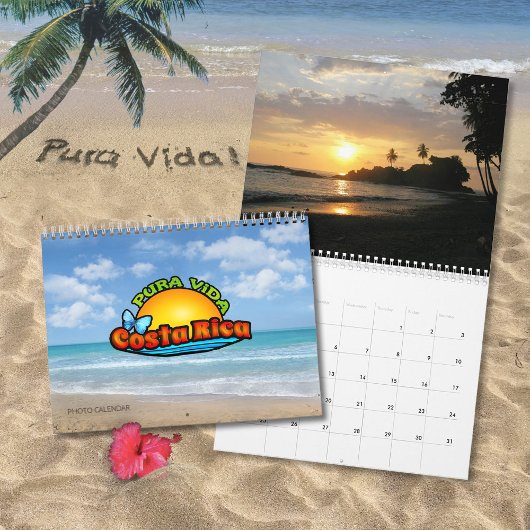 Costa Rica Pura Vida Foto Calendar Kalender