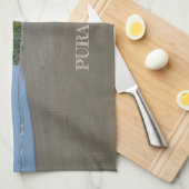 Costa Rica Pura Vida Geschirrtuch (Viertel Falte)