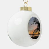 Costa Rica "Pura Vida" Keepsake Christmas Ornament (Links)
