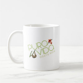 Costa Rica Pura Vida Sloth-Kaffee-Tasse Kaffeetasse