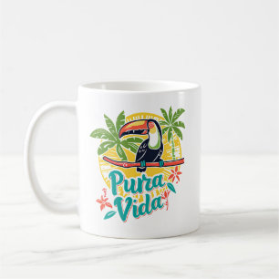 Costa Rica Pura Vida Toucan Tasse