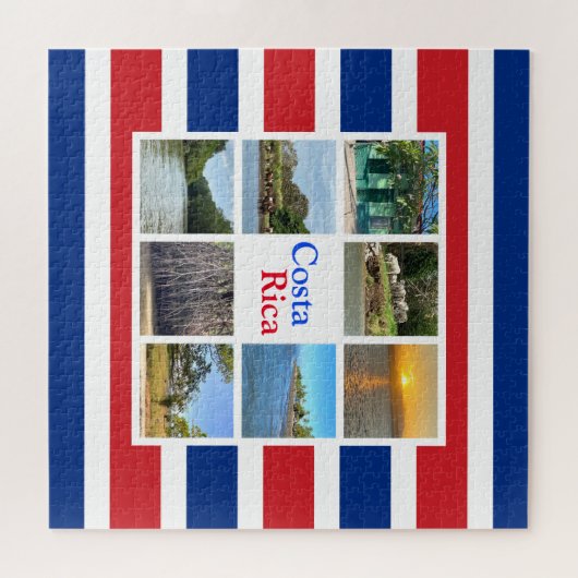Costa Rica Puzzle (Horizontal)