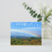 Costa Rica Rainbow Postcard Postkarte (Stehend Vorderseite)