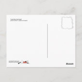 Costa Rica Rainforest Postcard Postkarte (Rückseite)