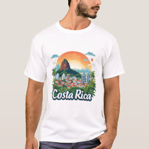 Costa Rica Reise Design 🗺️ T-Shirt