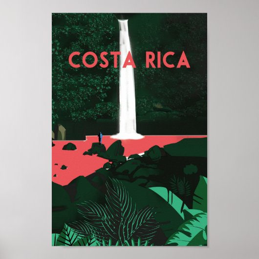 Costa Rica | Reiseplakat | Costa Rica, Costa Poster (Vorne)