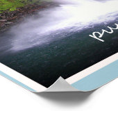 Costa Rica Reiseplakat Poster (Ecke)