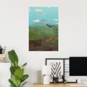 Costa Rica Reiseplakat Poster (Heimbüro)