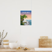 Costa Rica | Reiseplakat | tropischer Strand Poster (Küche)