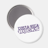 Costa Rica Rocks Magnet (Vorderseite/Rückseite)