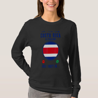 Costa Rica ruft und ich muss gehen   Costa-Ricanis T-Shirt