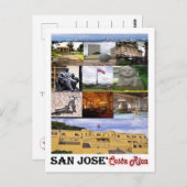 Costa Rica - San Josè - Postkarte (Vorne/Hinten)