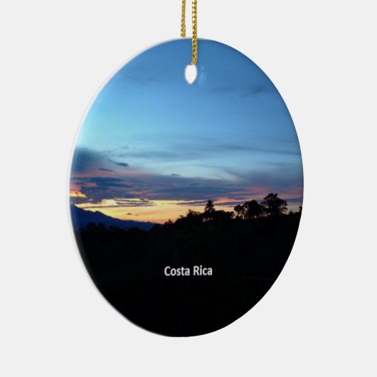 Costa Rica, Scenic Fotograph Keramik Ornament (Rechts)