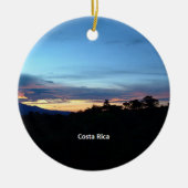 Costa Rica, Scenic Fotograph Keramik Ornament (Vorne)