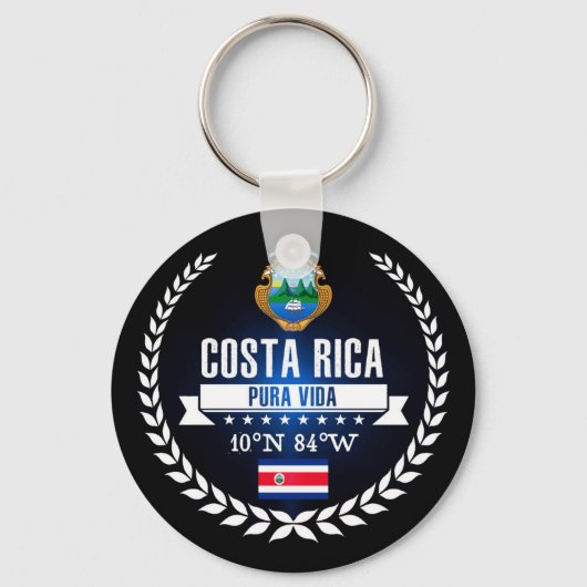 Costa Rica Schlüsselanhänger (Vorderseite)