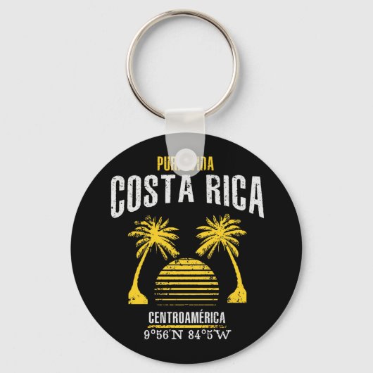 Costa Rica Schlüsselanhänger (Vorderseite)