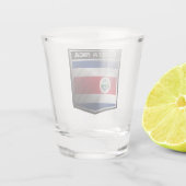 Costa Rica Schnapsglas (Rückseite)