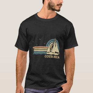 Costa Rica Segeln Urlaub Kapitän Sailbo T-Shirt