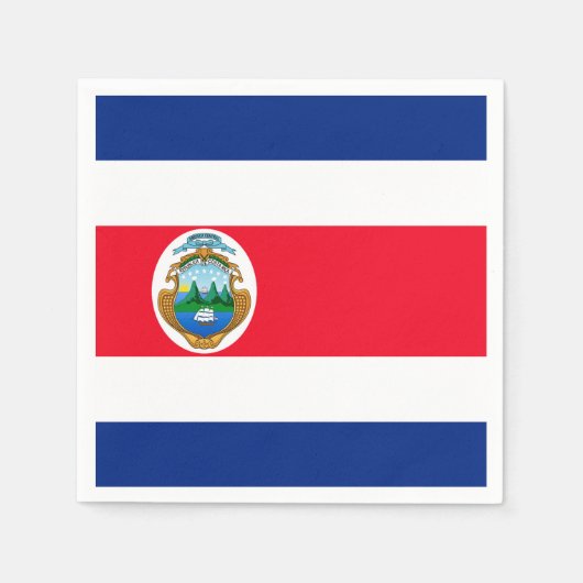 Costa Rica Serviette (Vorderseite)