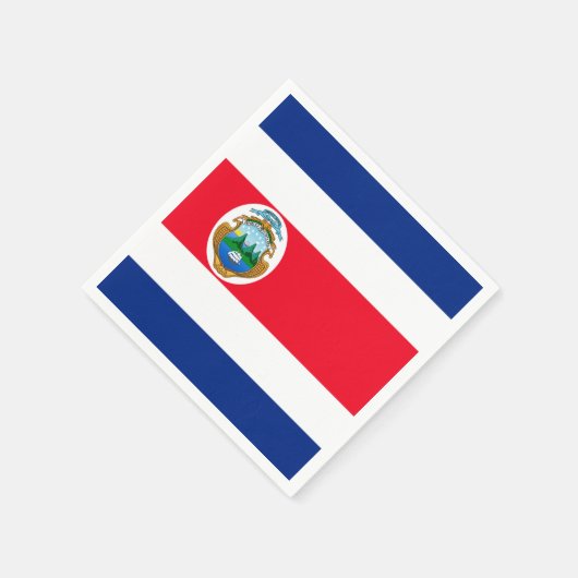 Costa Rica Serviette (Ecke)