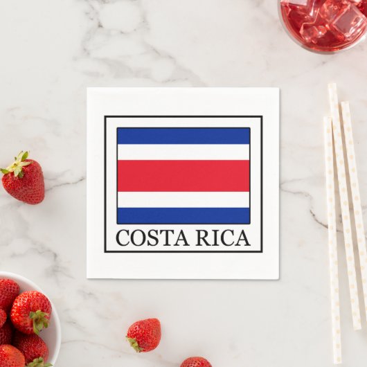 Costa Rica Serviette (Beispiel)
