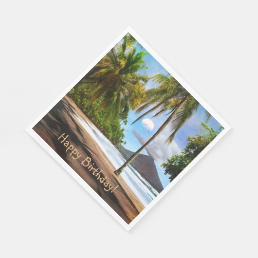 Costa Rica Serviette (Ecke)