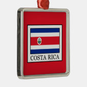 Costa Rica Silbernes Ornament (Rechts)