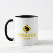Costa Rica Sloth Pura Vida Souvenir  Tasse (Links)