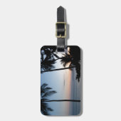 Costa Rica-Sonnenaufgang Gepäckanhänger (Vorderseite vertikal)