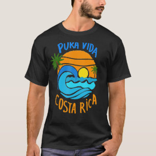 Costa Rica Souvenir für Männer Frauen T-Shirt