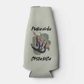 Costa Rica Souvenir Pura Vida Sloth Flaschenkühler (Vorderseite)