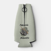 Costa Rica Souvenir Pura Vida Sloth Flaschenkühler (Rückseite)