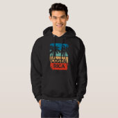 Costa Rica Souvenir Reisen Ausflug Retro Hoodie (Vorne ganz)