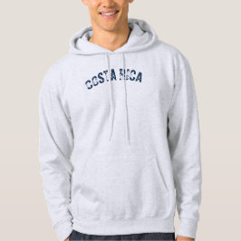 Costa Rica-Sport-Art-Blau-Andenken Hoodie